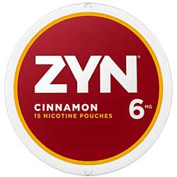 ZYN Nicotine Pouches Cinnamon 6mg 5ct 