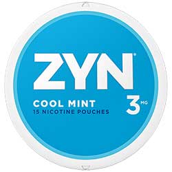 ZYN Nicotine Pouches Cool Mint 3mg 5ct 