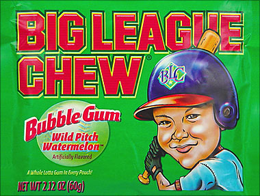 Big League Chew Wild Pitch Watermelon 12ct Box 