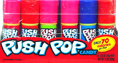 Push Pop 24CT Assorted 