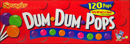 Spangler Dum Dums Pops 120ct Box 