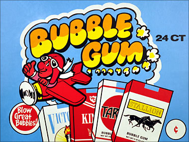 Worlds Bubble Gum Cigarettes 24ct Box 