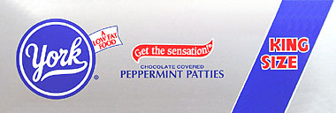 York Peppermint Patties King Size 18ct Box 