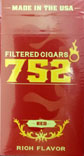 752 Degrees Little Cigars Red Box 