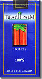 Beach Palm Light 100 Little Cigars 