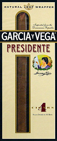 Garcia Y Vega Presidente 5 4 Pks 