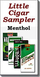 Little Cigar Sampler Carton Menthol 