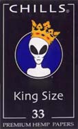 CHILLS ALIEN KING SIZE SELECT 25CT BOX