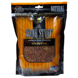 Good Stuff Natural Pipe Tobacco 6oz 