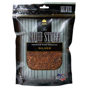 Good Stuff Silver Pipe Tobacco 6oz 