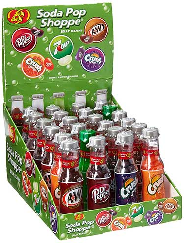 Jelly Belly Soda Pop Shoppe Bottles 1.5 oz 24ct 