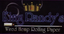 King Randys Wired Hemp Rolling Papers 20 24ct Booklets