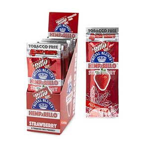 Royal Blunts Hemparillo Rillo Strawberry 15 4pks 