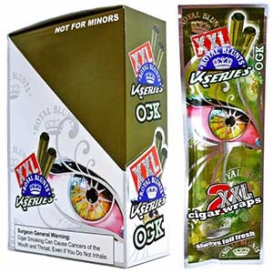 Royal Blunts XXL Cigar Wraps OGK 25 Packs of 2 