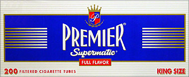 Premier Supermatic Full Flavor King Size Tubes 200ct 