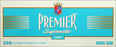 Premier Supermatic Light King Size Tubes 200ct 
