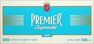 Premier Supermatic Light 100 Tubes 200ct 