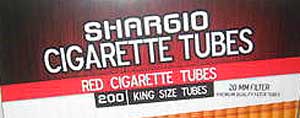 Shargio Red King Size Cigarette Tubes 200ct 