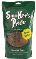 Smokers Pride Menthol Taste Pipe Tobacco 16oz 