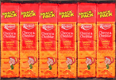 Keebler Cheese and Cheddar Crackers 12ct Box 