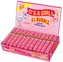 Its A Girl Bubble Gum Cigars 36ct Box 