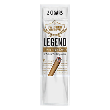 Swisher Sweets Legend Cigarillos Irish Cream 15 Packs of 2 