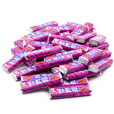 Pez Bulk Wrapped Raspberry 1lb 