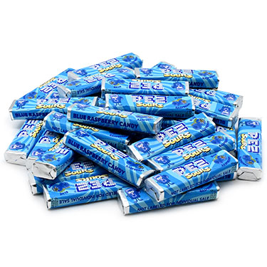 Pez Bulk Wrapped Sour Blue Raspberry 1lb 